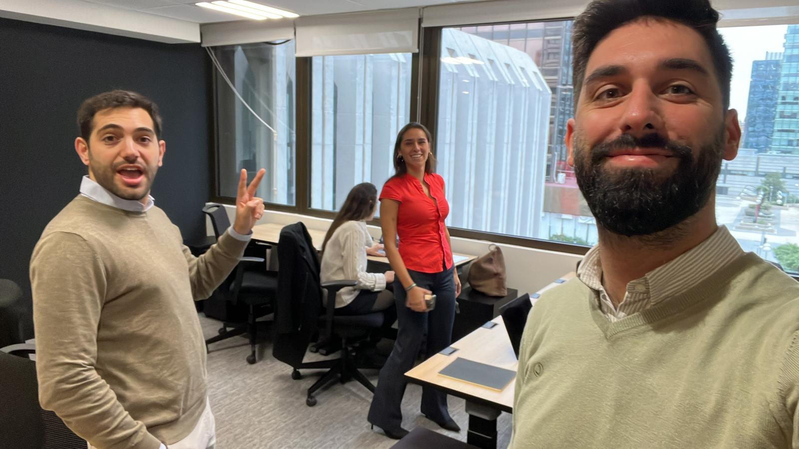 Bond Labs team at an event